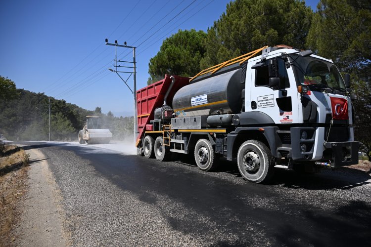 Büyükşehir, Spil Dağı Milli Parkı Yolunu Yeniliyor