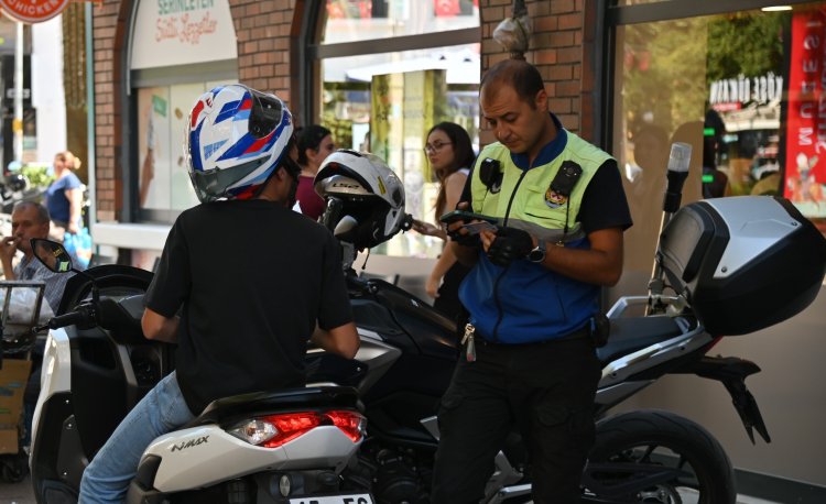 Büyükşehir’den Sevgi Yollarında Motosiklet Denetimi