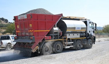 Büyükşehir Turgutlu’da 10 Kilometrelik Sathi Kaplama Çalışmasını Tamamladı