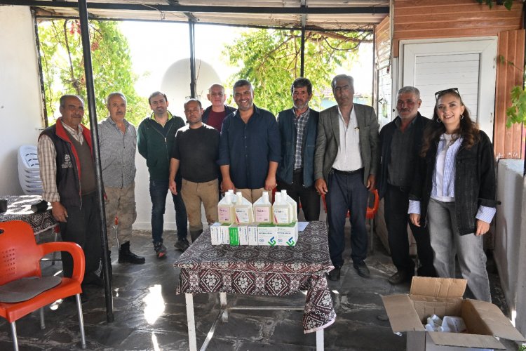 KKKA Riskine Karşı Büyükşehir’den Yuntdağı Üreticilerine İlaç ve Eğitim Desteği