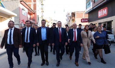 Başkan Dutlulu, Sarıgöl’de Halkla Buluştu