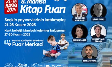 8. Manisa Kitap Fuarı Başlıyor
