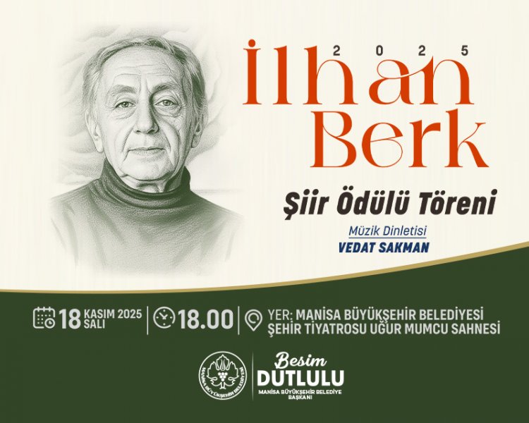 İlhan Berk Şiir Ödülü Sahibini Buldu