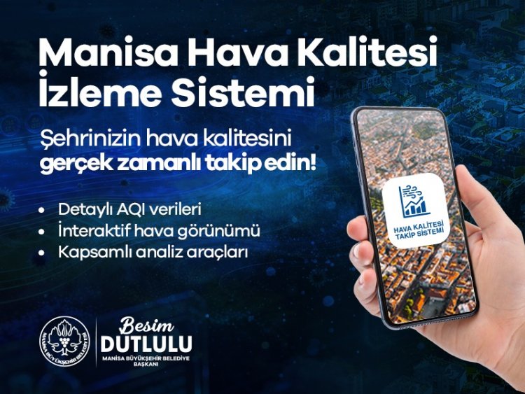 Manisa'nın Nefesi Artık Akıllı Sistemle Anlık İzleniyor!