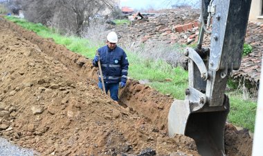 AlaşehirDelemenler’de 40 Yıllık Su Çilesi Son Buluyor 17 Kilometrelik Hat Yenileniyor