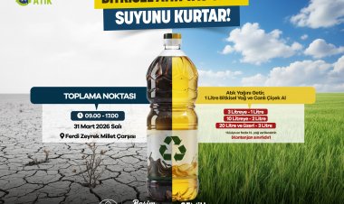 Manisa Büyükşehir’den Atık Yağını Getir Doğanı Koru Çağrısı