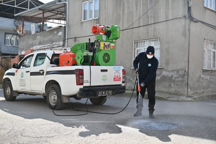 Manisa Büyükşehir Belediyesi’nden Vektörle Mücadelede Yoğun Mesai