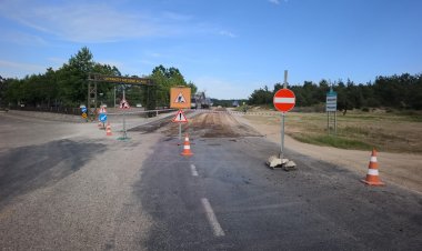 Büyüksümbüller-Ortaköy Yolunda Sıcak Asfalt Mesaisi:  18 Mayıs’a Kadar Kapalı