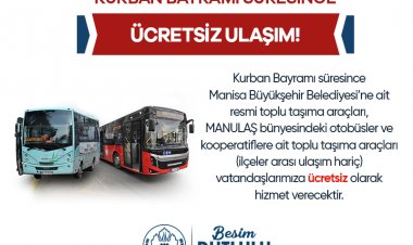 Büyükşehir’den Bayramda Ulaşım Hizmeti