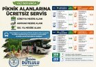 Büyükşehir’den Hafta Sonu Seferberliği:  Mesire Alanlarına Ücretsiz Ulaşım Başlıyor