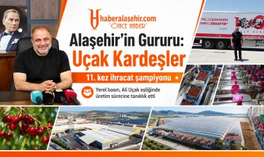 Alaşehir’in Gururu Uçak Kardeşler’in Başarısına Basın Mensupları Yerinde Tanıklık Etti