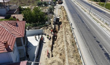Sarıgöl Ahmetağa’da 25 Yıllık Altyapı Sorunu Çözülüyor