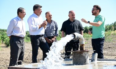 Büyükşehir’den Saruhanlı’ya Tarımsal Sulama Desteği
