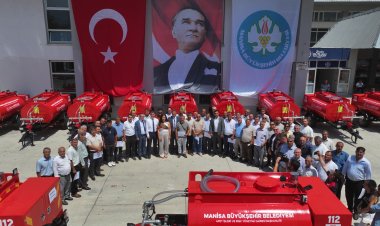 Manisa BüyükşehirYangınlara İlk Müdahaleyi Güçlendiriyor