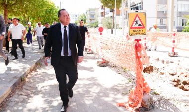 Başkan Dutlulu Soma’da20 Milyon TL’lik Altyapı Çalışmalarını İnceledi